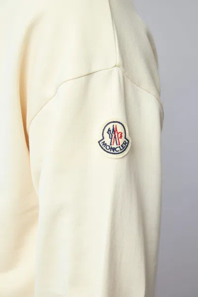 Moncler Sweatshirt In Neutral
