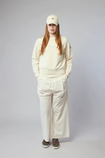 Moncler Sweatshirt In Neutral