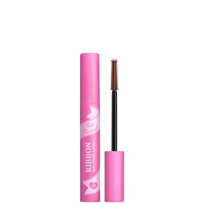 Too Faced Ribbon Wrapped Lash Extreme Length Tubing Mascara Chocolate 0.27 Oz/8 ml In Brown