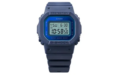 Casio G-shock Digital 'blue' In Gray