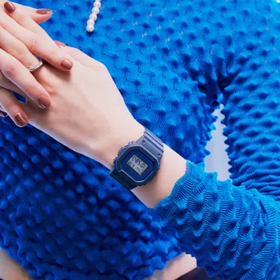 Casio G-shock Digital 'blue' In Gray