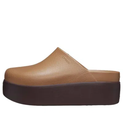 Crocs Dylan Platform Clog In Sepia