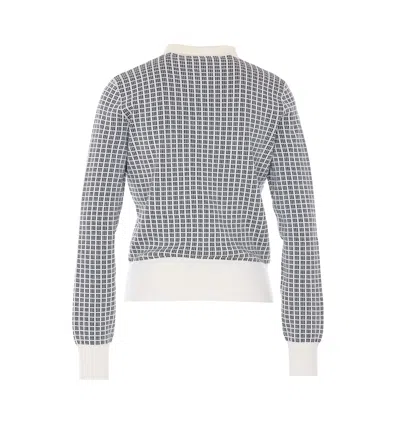 Marni Patterned Polo Top In Multi