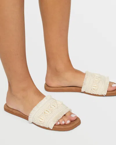 Roxy Positano Sandal In White