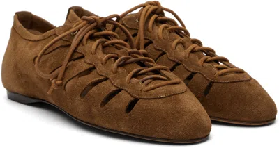 Isabel Marant Leyza Gd Ballet Flats -  - Leather - Brown