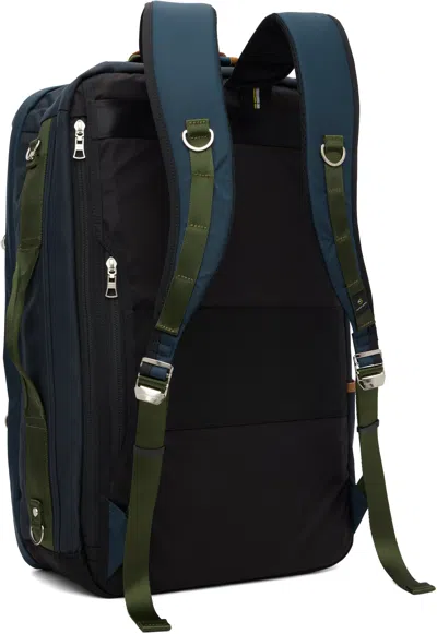 Master-piece Navy Potential 3way Backpack In Blue