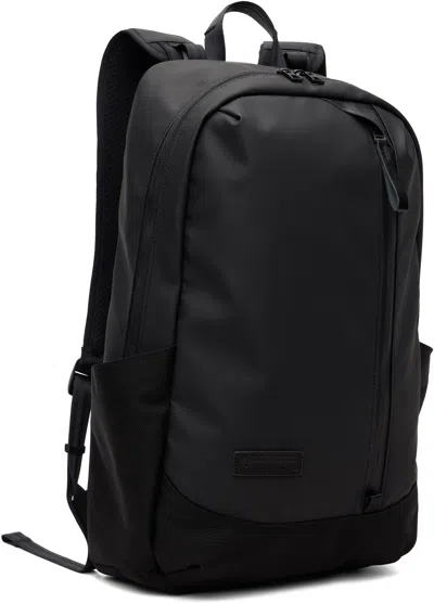 Master-piece Black Slick M Backpack In Black