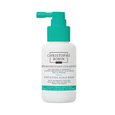 Christophe Robin Fortifying Scalp Serum With Amaranth Peptides In Transparent