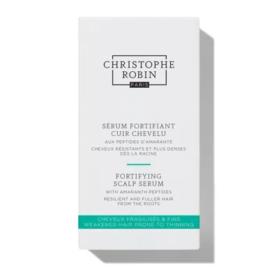 Christophe Robin Fortifying Scalp Serum With Amaranth Peptides In Transparent