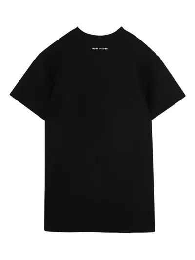Marc Jacobs Embroidered Dress In Black
