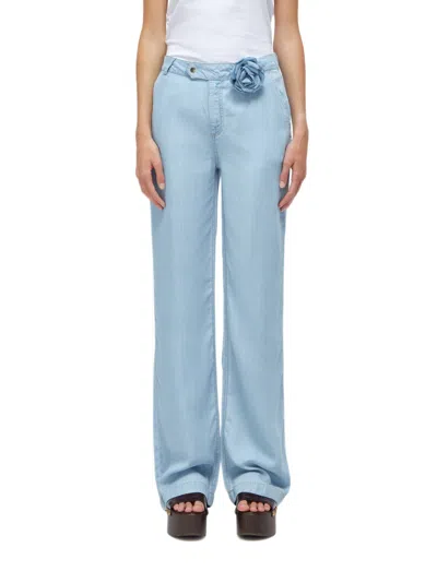 Blugirl Belt Loop Jeans In Blue