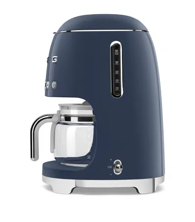 Smeg 50s Retro Drip Filter Coffee Maker In Blue