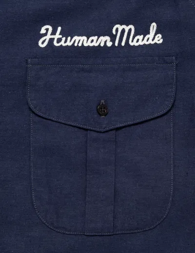Human Made Work Shirt In Blue