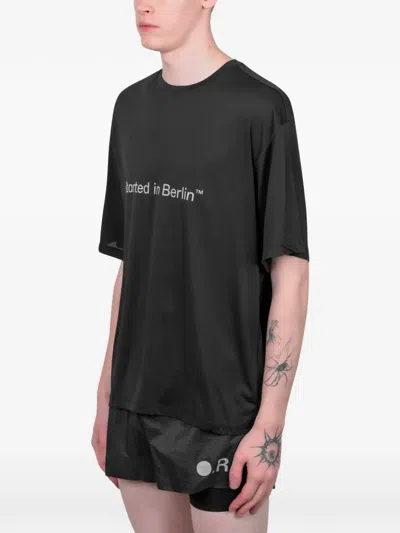 Optimistic Runners Started In Berlin™ T-shirt In Black