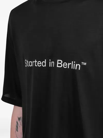 Optimistic Runners Started In Berlin™ T-shirt In Black