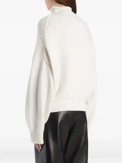 Khaite Juniper Sweater In White