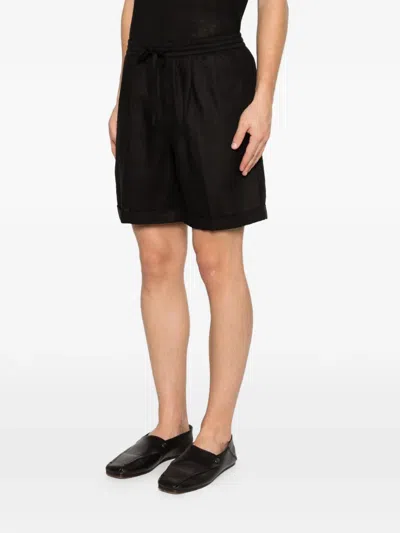 Aurélien Drawstring Shorts In Black