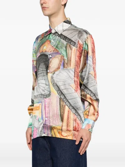 Kidsuper Patterned Button-up Shirt In Multi