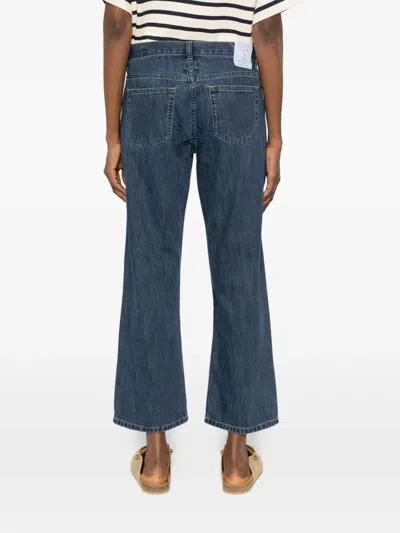 Private 0204 Buttoned Jeans In Blue