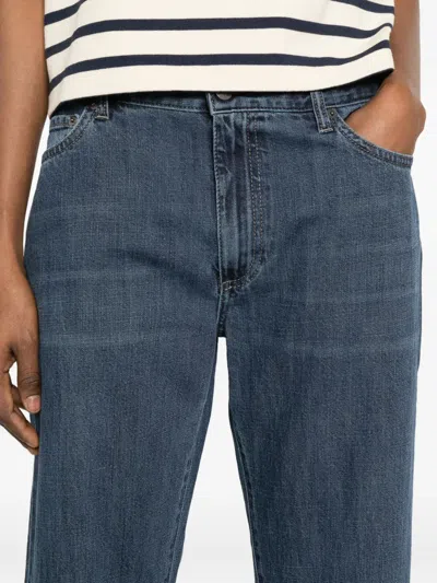 Private 0204 Buttoned Jeans In Blue