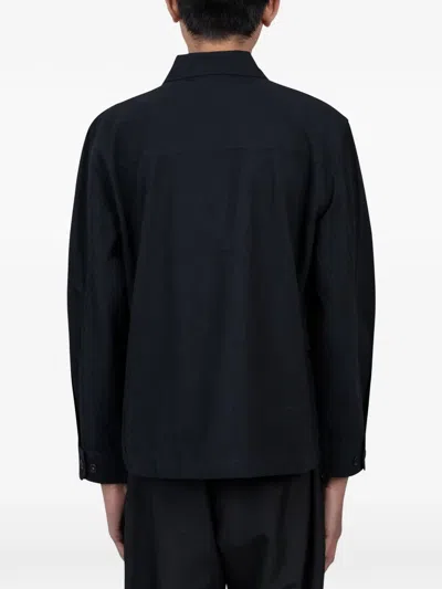 Universal Works Pocket Jacket In Black