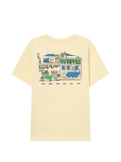 Off-white Graphic T-shirt In Neutral