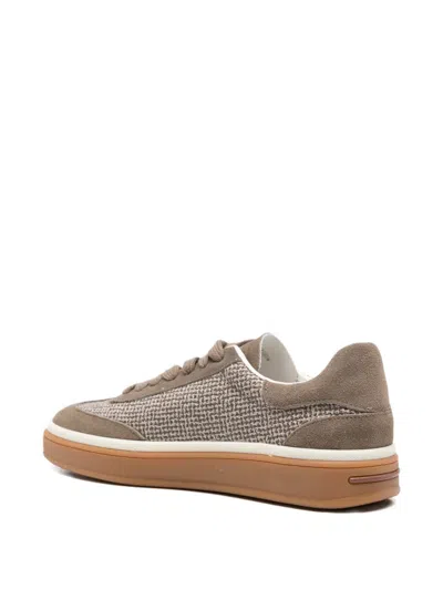 Sergio Moretti Firenze Panelled Sneakers In Multi