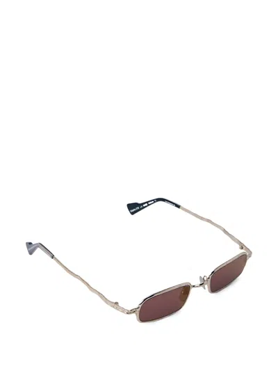 Kuboraum Mask Z18 Rectangular-frame Sunglasses In Multi