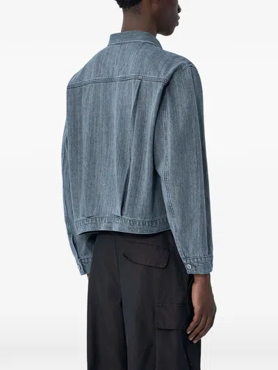 Levi's Blue Tab Type I Trucker Jacket In Gray