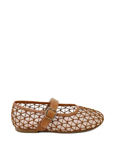 Eli1957 Buckle-strap Ballerinas In Multi