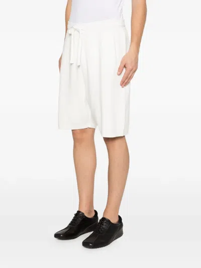 Scaglione Drawstring Shorts In White