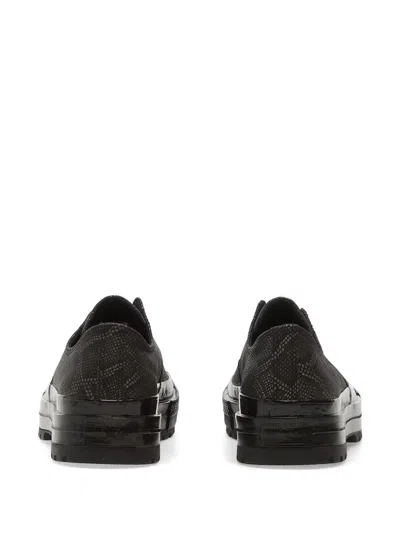 Converse Chuck 70 Patterned Platform Sneakers In Black