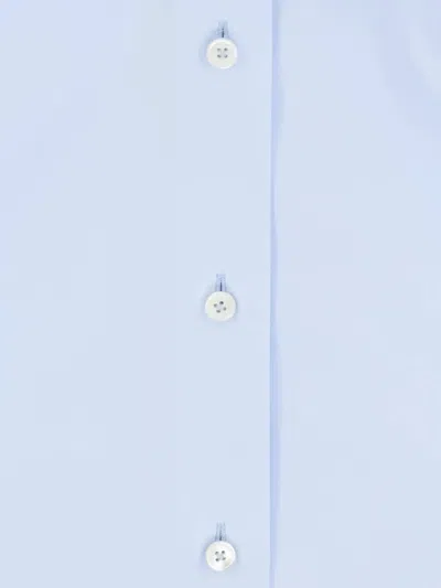 Jil Sander Oversized Button-up Shirt In Blue