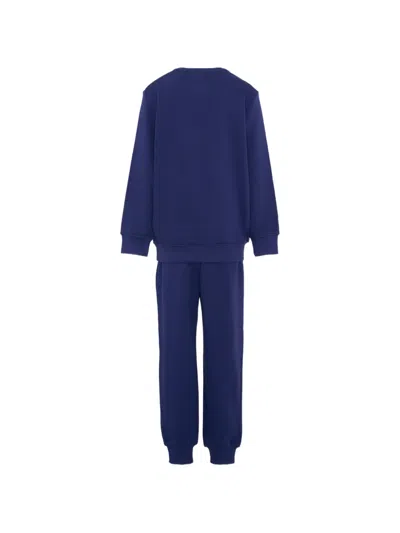 John Richmond Junior Logo-detail Tracksuit In Blue