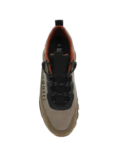 Bugatti Lace-up Panelled Sneakers In Multi