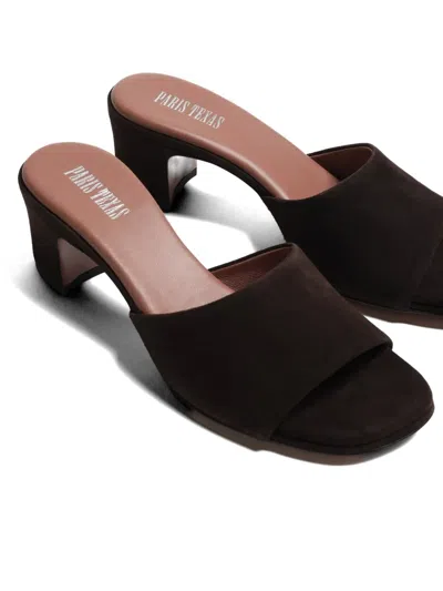 Paris Texas Ava Block-heel Mules In Multi