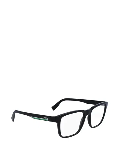 Lacoste Square-frame Glasses In Black