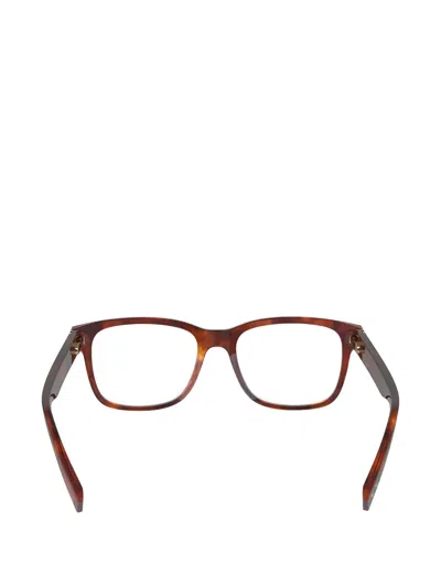 Lacoste Square-frame Glasses In Brown