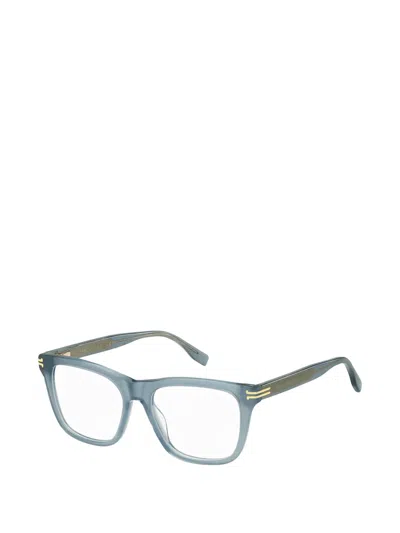 Marc Jacobs Square-frame Glasses In Blue