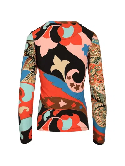 Etro Long-sleeves Top In Multi