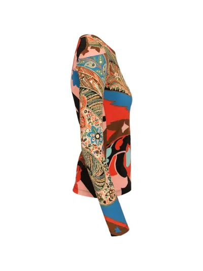 Etro Long-sleeves Top In Multi