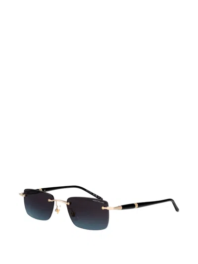 Montblanc Rectangle Sunglasses In Multi