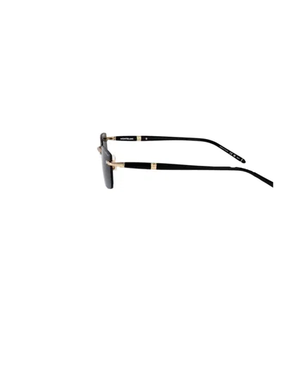 Montblanc Rectangle Sunglasses In Multi
