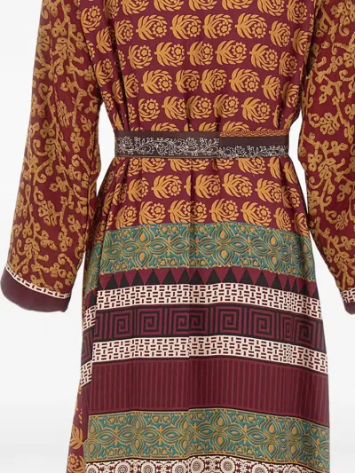 Picus Viridis Reversible Floral-pattern Coat In Multi