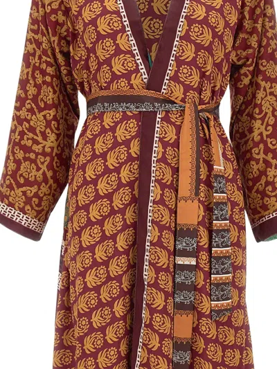 Picus Viridis Reversible Floral-pattern Coat In Multi