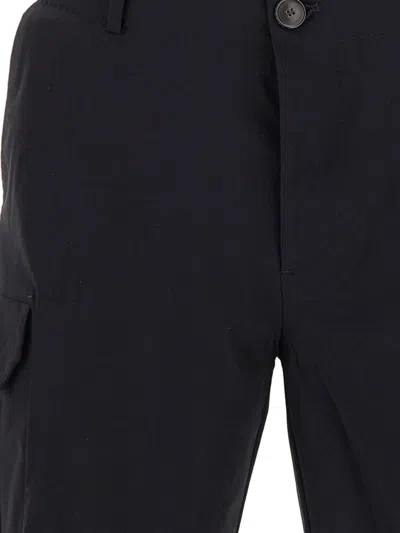 Rrd Belt-loop Cargo Shorts In Black