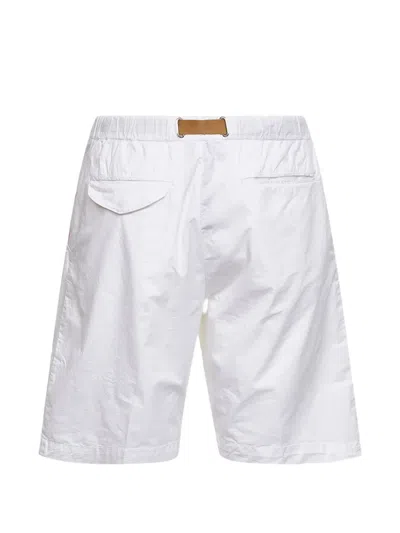 White Sand Belt Shorts In Multi