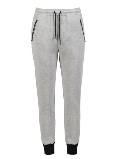 Kiton Zip-drawstring Track Pants In Gray