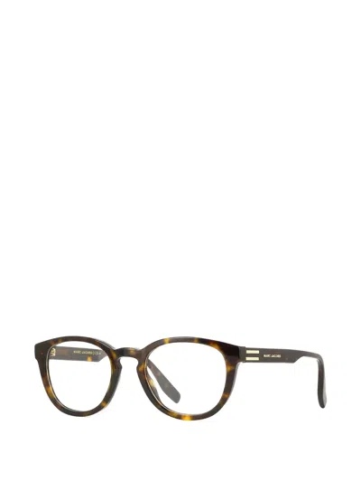 Marc Jacobs Round-frame Glasses In Brown