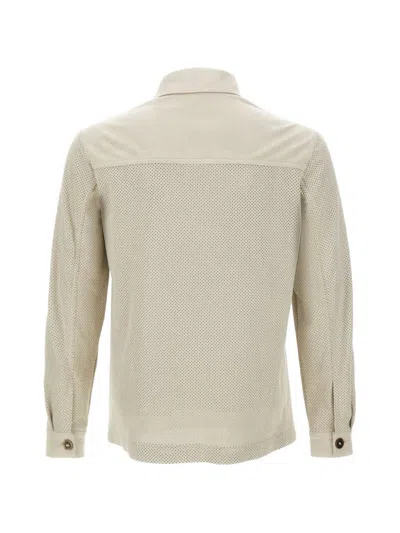 Bob Morgan Overshirt In Neutral